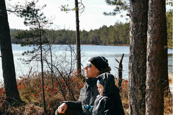 Hiking trails at Lake Kirikumäe