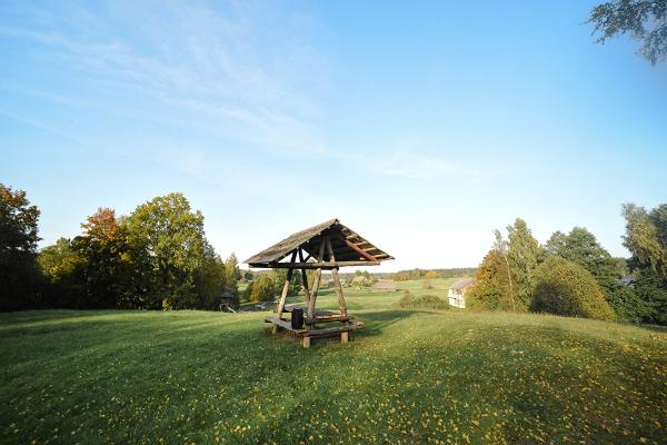 Karula National Park and National Park Visitor Centre in Lake Ähijärv