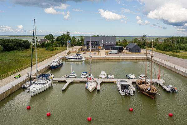 Hafen des Feriendorfes Varbla