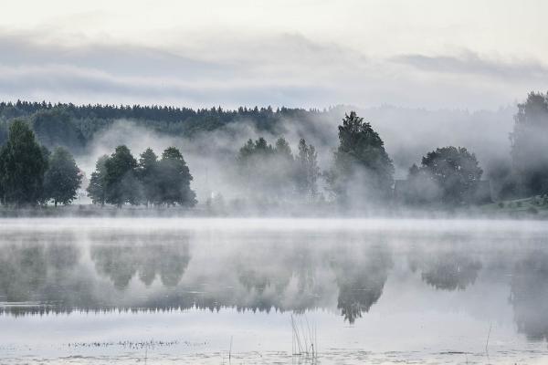 Lake Suurjärv in Rõuge