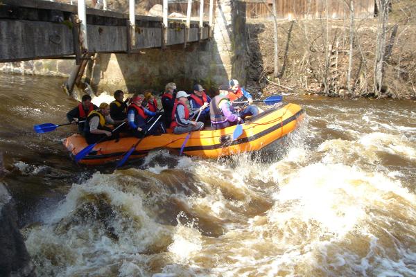 Veetee rafting Lõuna-Eestis: Võhandu, Mustjõgi, Koiva