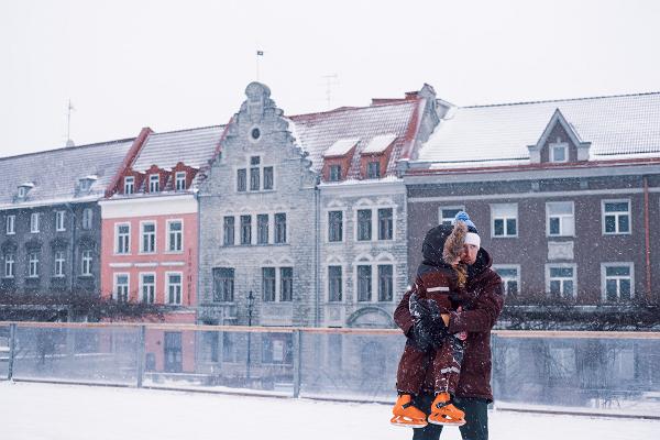 Eislaufplatz in der Altstadt