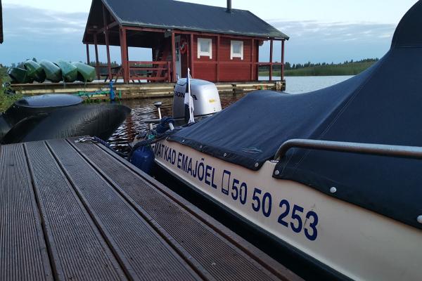 Raft rental on River Emajõgi