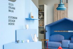 Showroom till Eesti Disaini Maja (Huset för estnisk design) i Solaris centrum