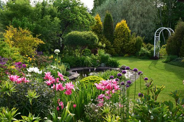 Maie Aed - a colourful home garden near Pärnu