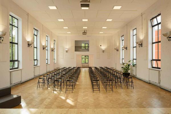 Seminar rooms in the clubhouse of Tartu Comb Factory