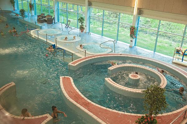 Wasserzentrum im Sanatorium von Värska