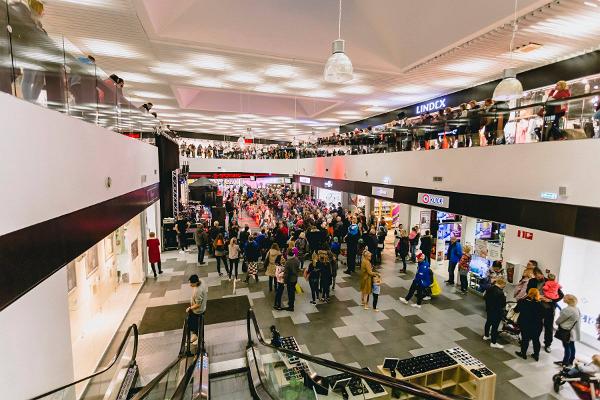 Põhjakeskus shopping centre in Rakvere