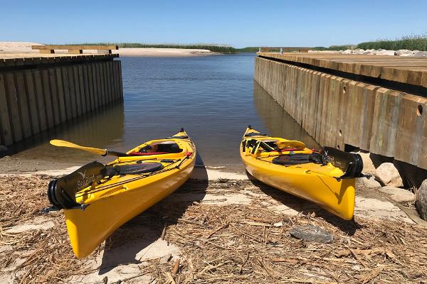 Sea kayaking trips in the Kihnu Strait