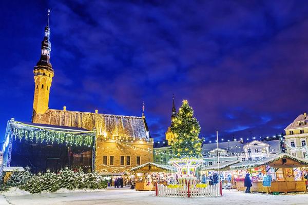 Магическая рождественская экскурсия по Старому городу Таллинна