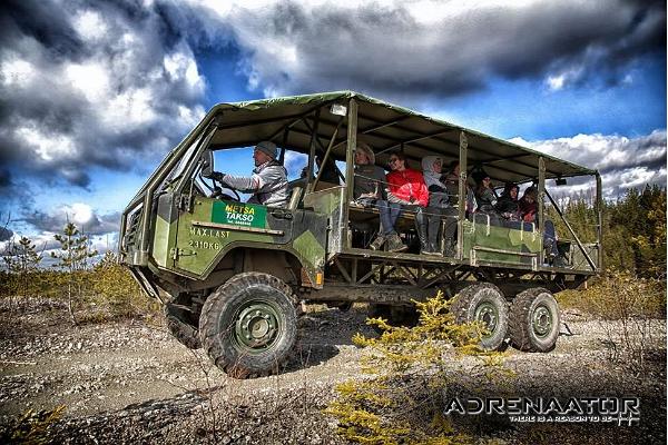 Extrem-safari på före detta Aidu industriområde