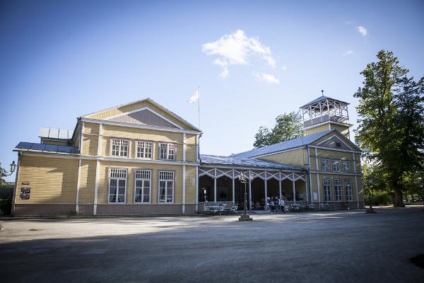 Das Restaurant "Ku-Kuu" im Kursaal von Kuressaare