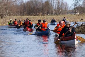 Canoe trips on River Vigala