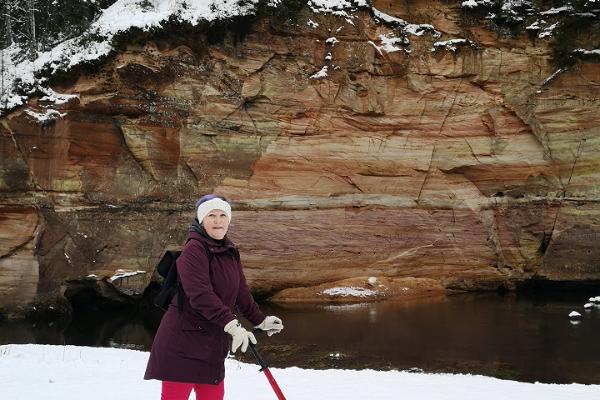 Stuhlschlittenwanderung in Taevaskoja