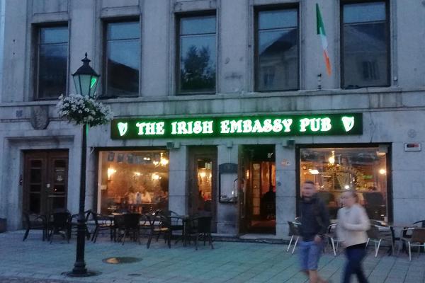 The Irish Embassy Pub in Tartu