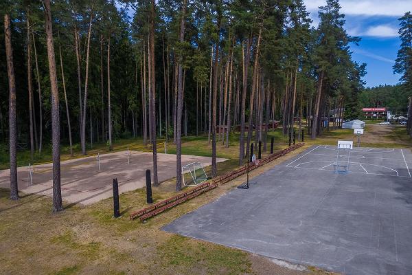 Bogenschießanlage des Gesundheitssportzentrums des Landkreises Tartu 