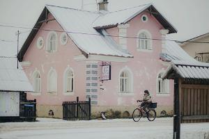 Peipsimaa Visitor Centre in winter