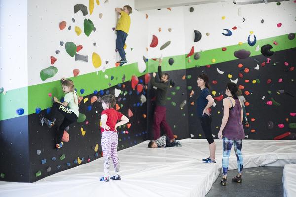 Ministry of Climbing Tartu offers something for the whole family