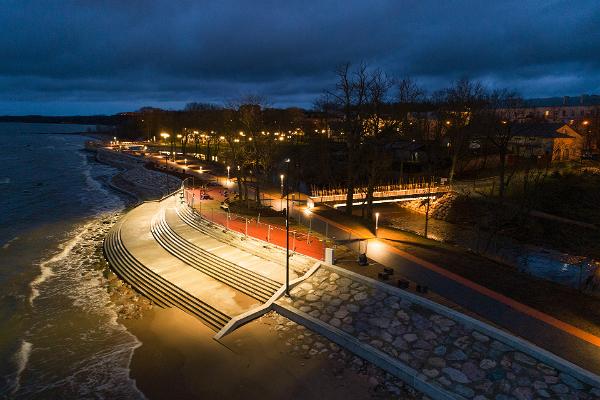 Strandpromenade von Sillamäe