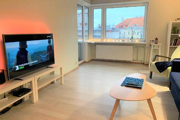 Guest apartment with a balcony on Raua tänav in Tallinn