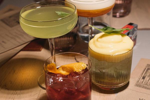 A selection of cocktails from Kampus’ menu