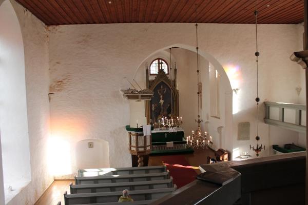 Ausblick vom Balkon der Kirche zu Rannu