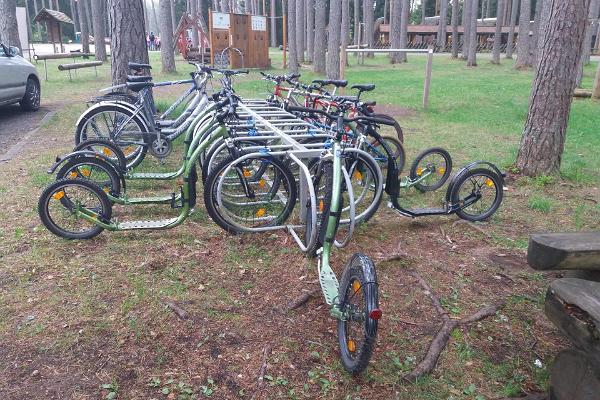 Bike rental at Tartu County Recreational Sports Centre