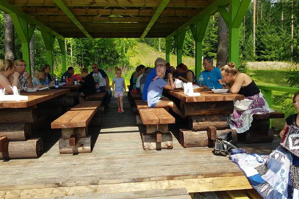 Café im Ski- und Erholungszentrum Valgehobusemäe