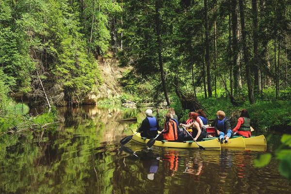 Raft trip in Taevaskoda