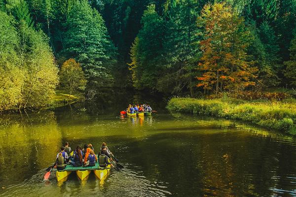 Raft trip in Taevaskoda