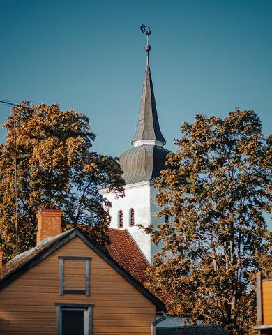 Chimes at St John's Church in Viljandi