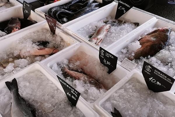 Fish market in Tallinn