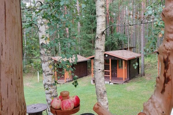 Camping houses in Veelinnu Farm