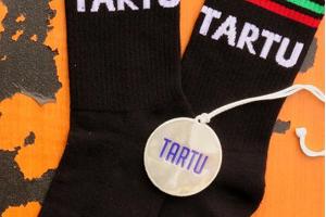 Sokisahtel TARTU cotton socks and a reflector