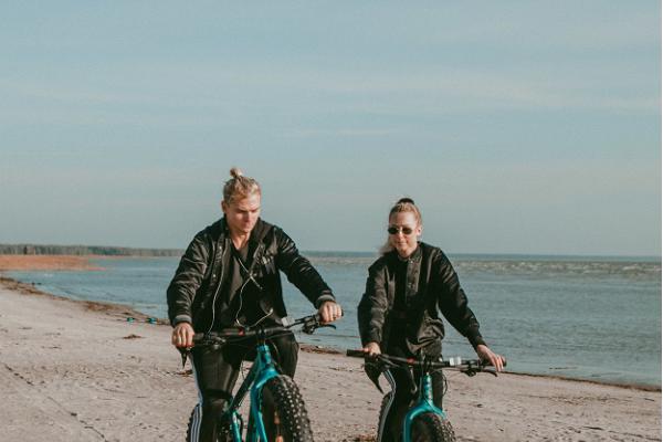 Fatbike tour to the beach dunes in Pärnu