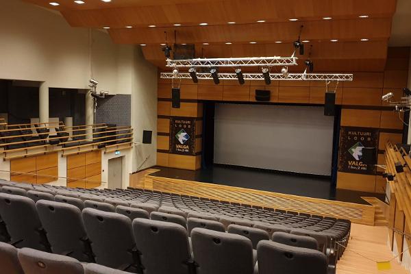 Valga Kultuuri- ja Huvialakeskuse teatri- ja konverentsisaal