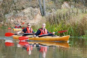 Canoe and kayak trips on Võhandu River