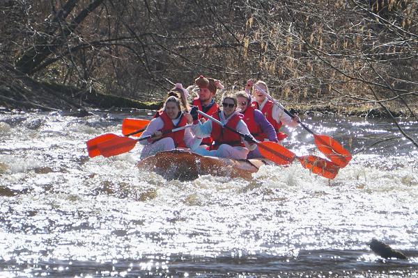 Spring rafting on the Rivers of Võhandu and Piusa