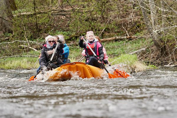 Spring rafting on the Rivers of Võhandu and Piusa