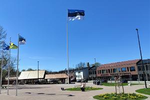 Igaunijas karoga masts Otepē