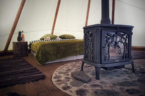 Big teepee in Jõe Holiday Farm Teepee Village