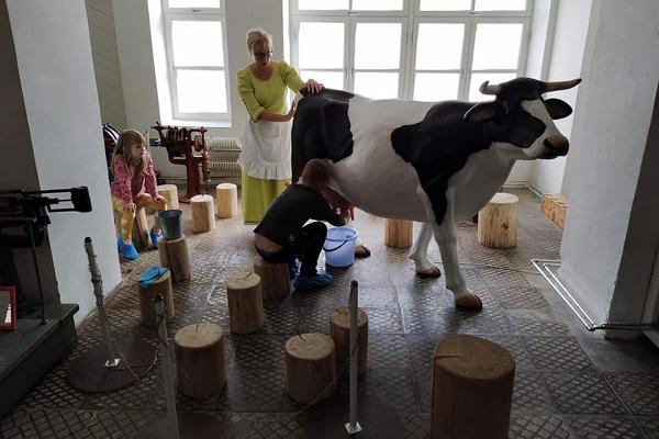 Ekskursija gida pavadībā Igaunijas Piensaimniecības muzejā