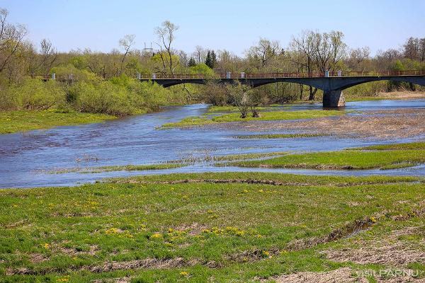 Kasari River and historic bridge