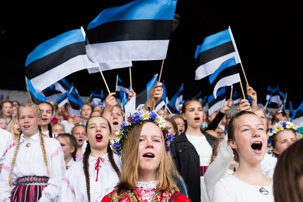 30-årsjubileum - återupprättandet av Republiken Estland