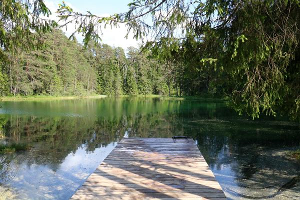 Recreation areas of Äntu lake district