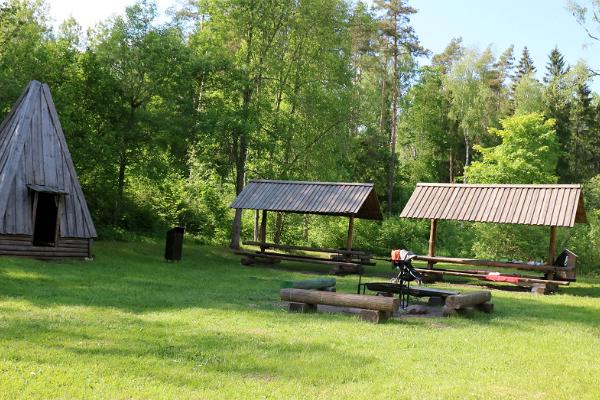 Recreation areas of Äntu lake district