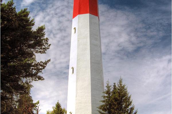 Leuchtturm auf der Insel Naissaar