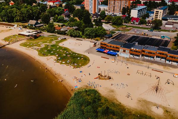 Игровая площадка прибрежного променада Тамула