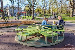 Der Vanapargi Spielplatz in Pärnu