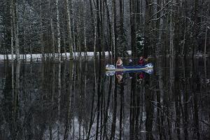 Canoe trip in Soomaa